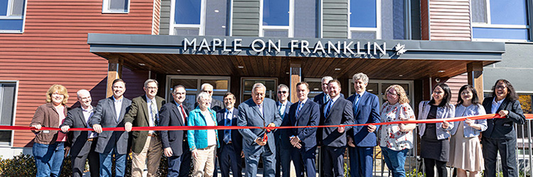 NeighborWorks Housing Solutions cuts ribbon on 72-unit <br>senior housing complex in Holbrook, MA